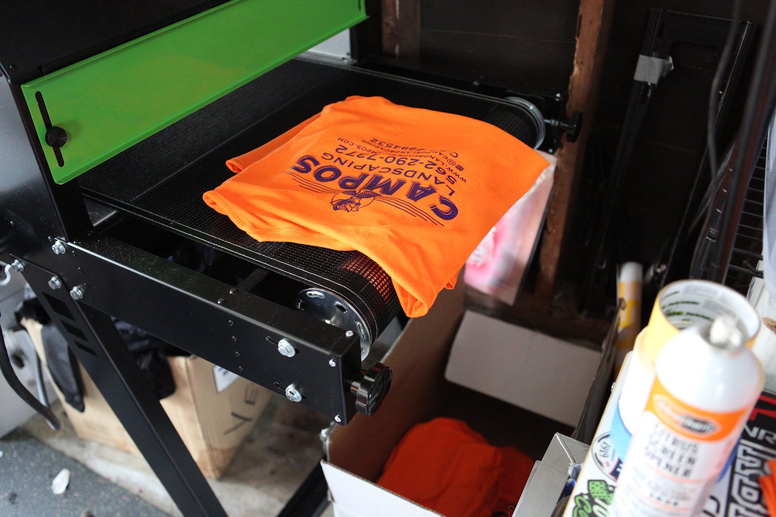CC Print custom apparel shop in Long Beach — screen printing, embroidery and DTF production